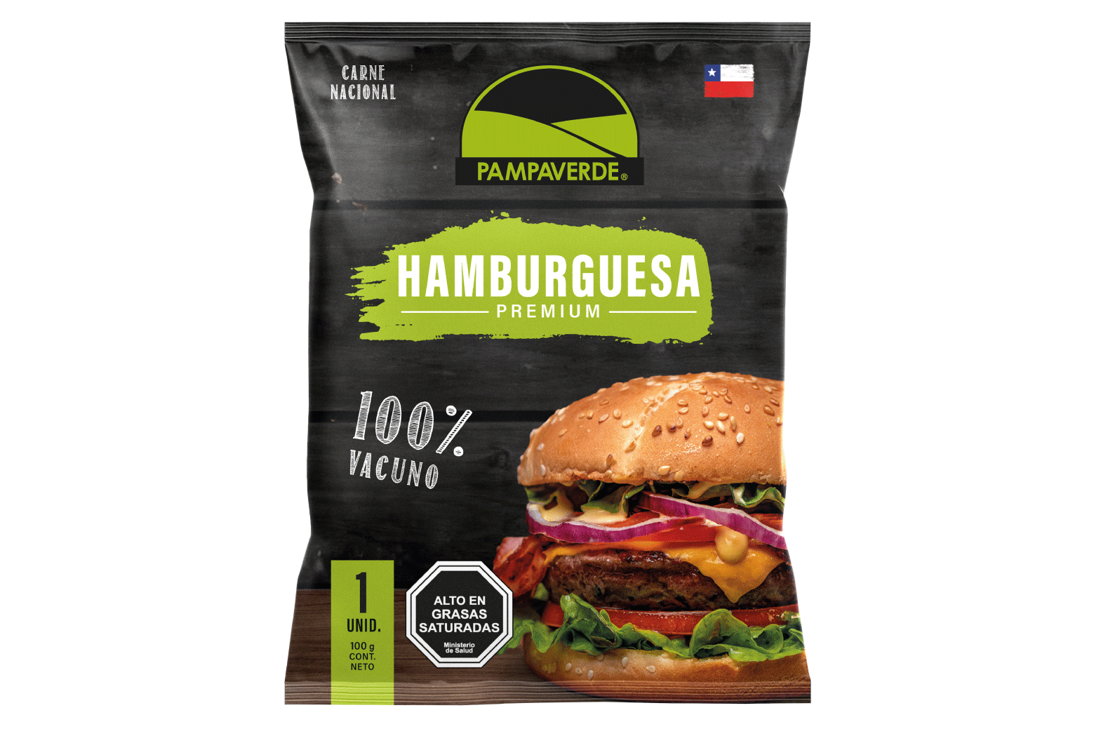 Hamburguesa pampaverde 100g