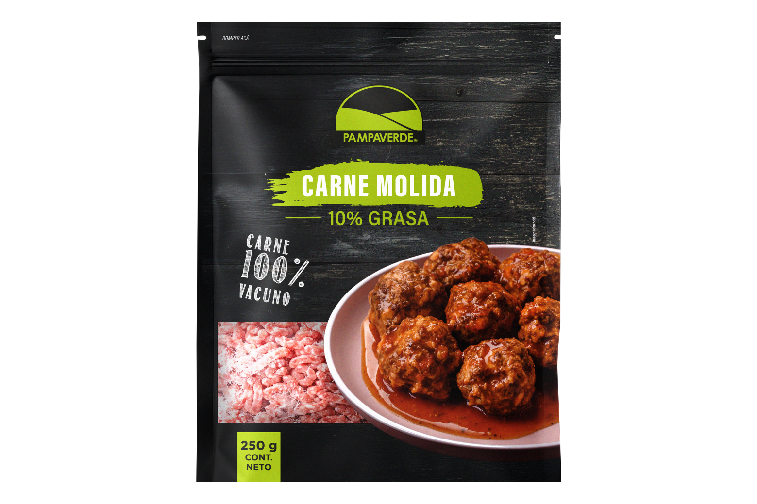 carne molida pampaverde 250 g