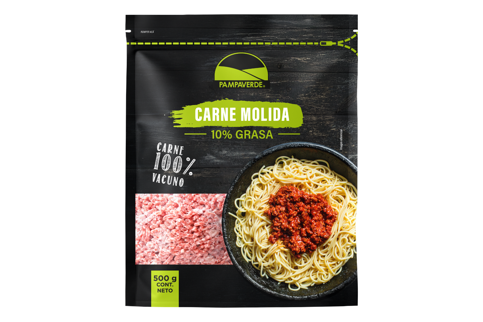 carne molida pampaverde de 500g