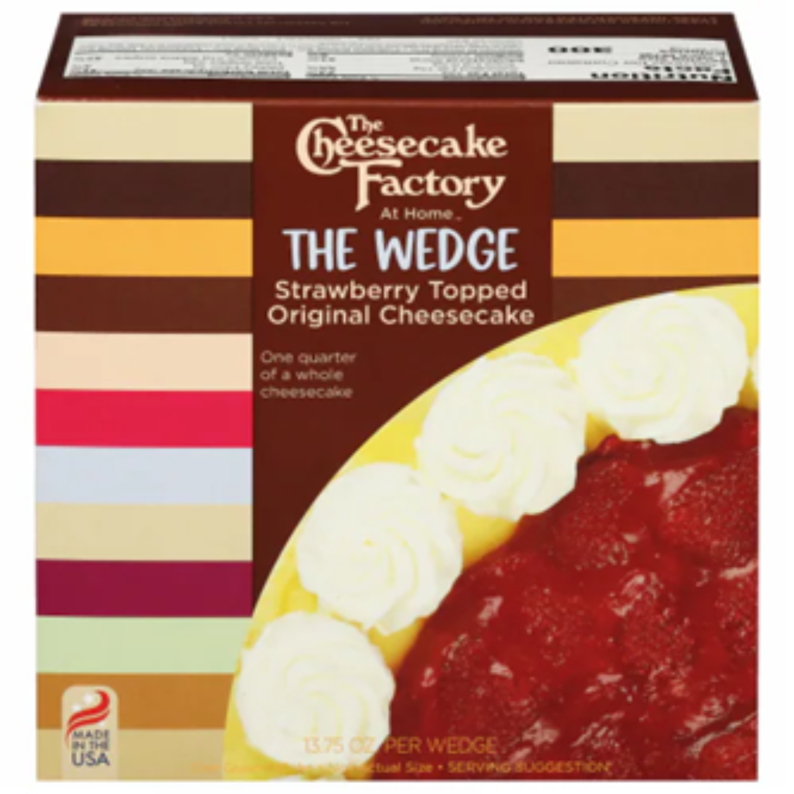 cheesecake original con cobertura de frutilla consiguelo en carnes.cl