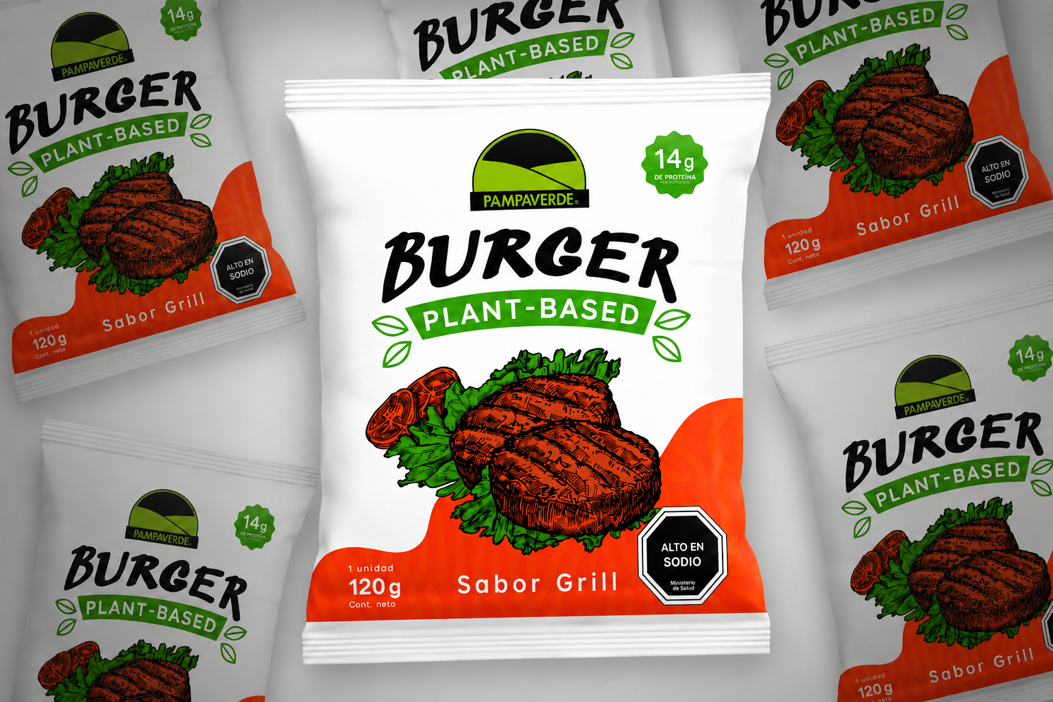 hamburguesa plant based pampaverde