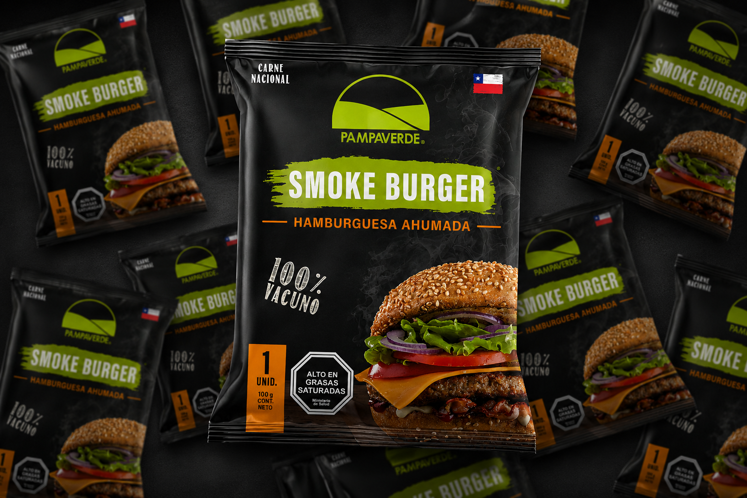 hamburguesa smoke 100 pampaverde