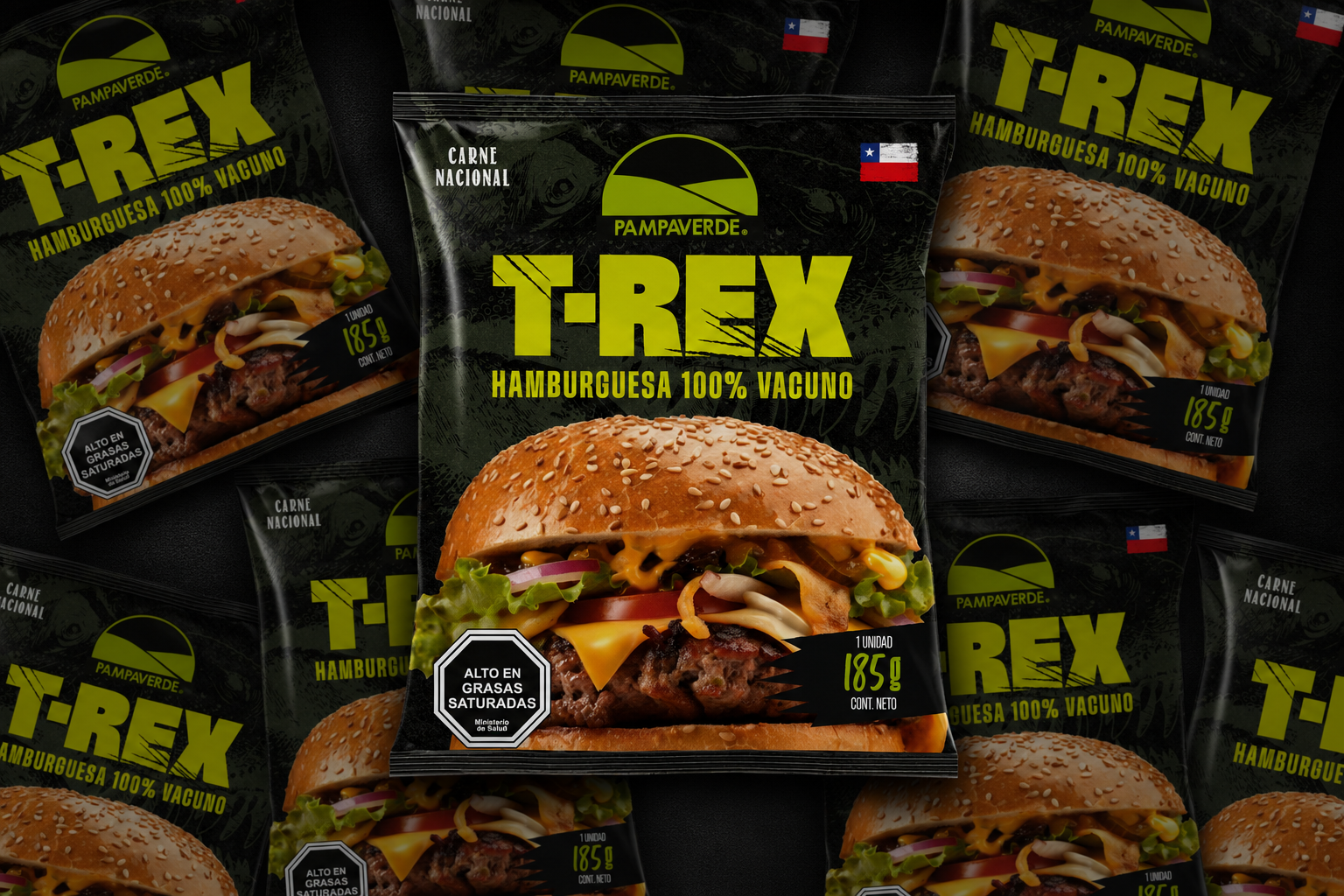 Hamburguesas premium 185g pampaverde