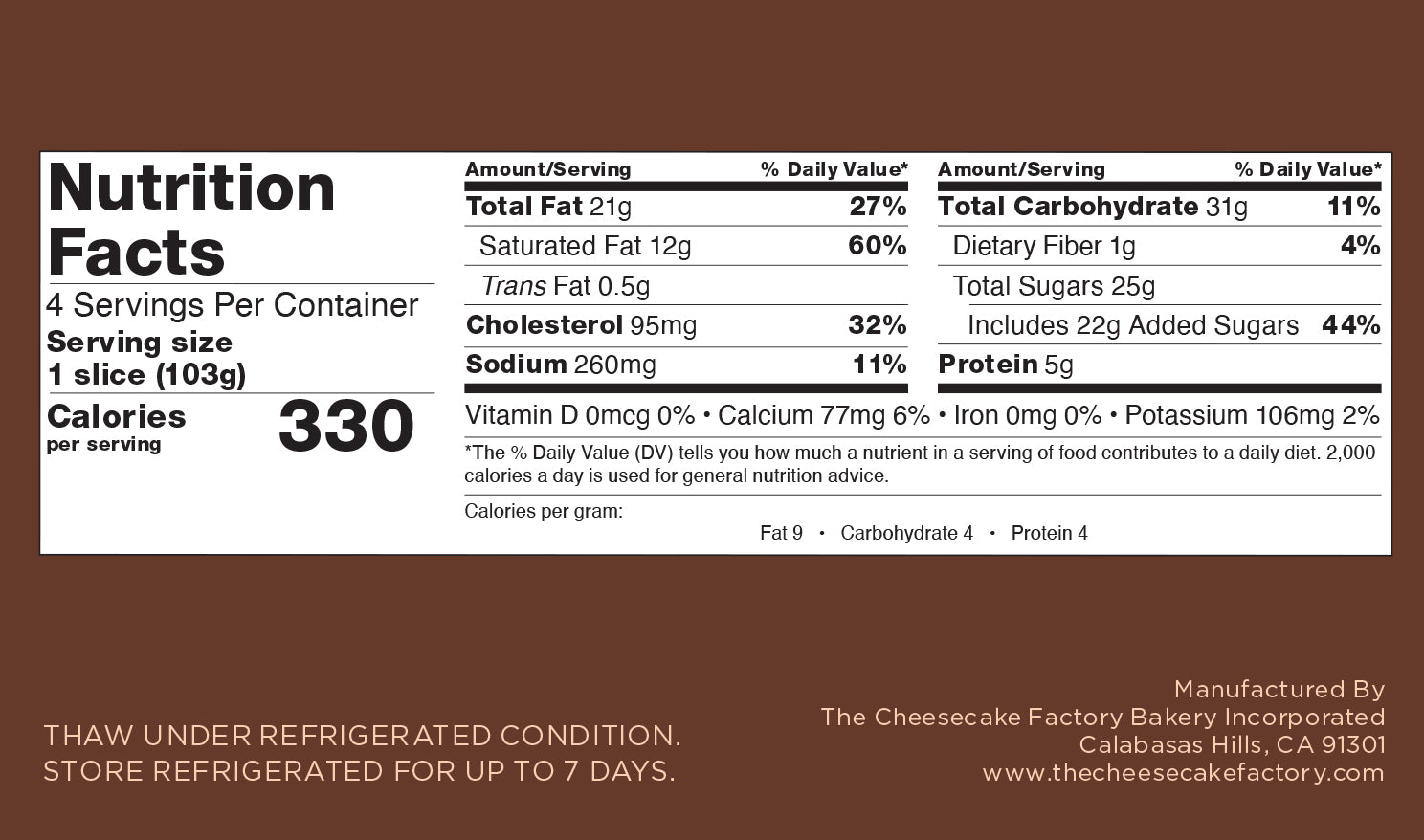 Cheesecake sabor original
