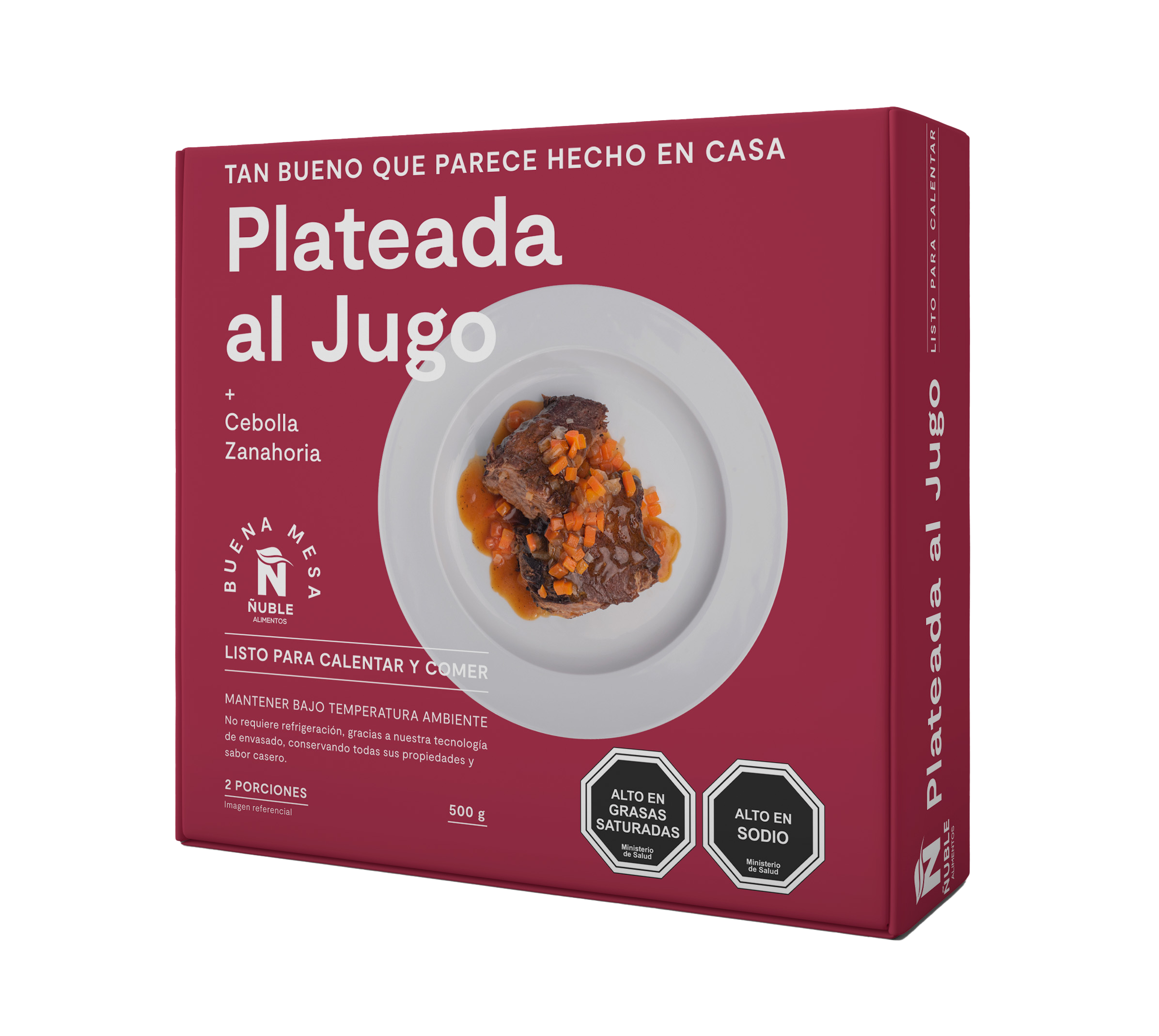 PLATEADA AL JUGO (500 G.)