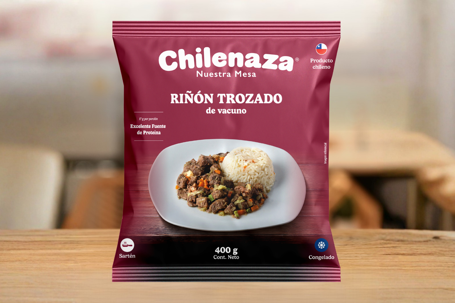 riñon trozado de vacuno