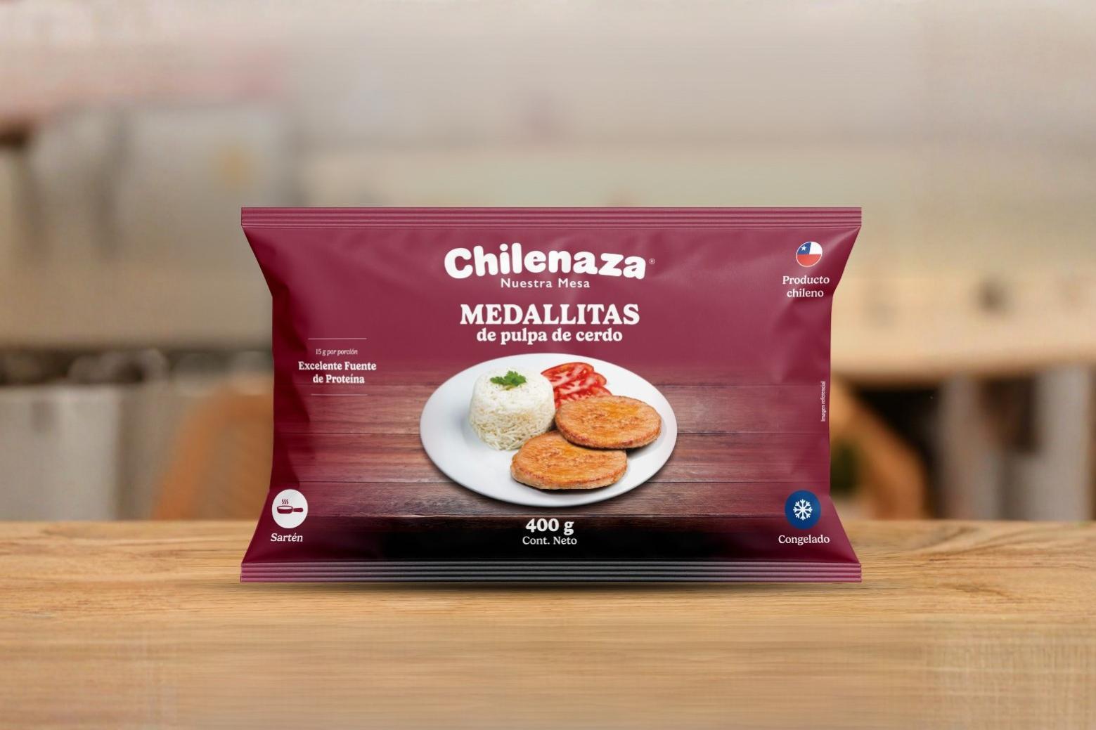medallitas de pulpa de cerdo 400 g